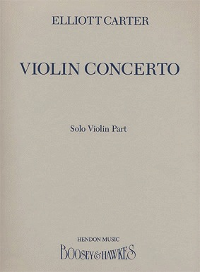 Carter, E.: Concerto (violin)