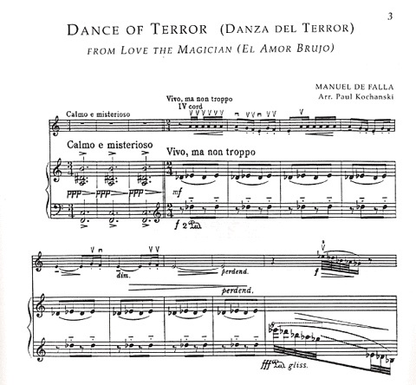 de Falla, Manuel: Music for Violin & Piano from El Amor Brujo (violin & piano)