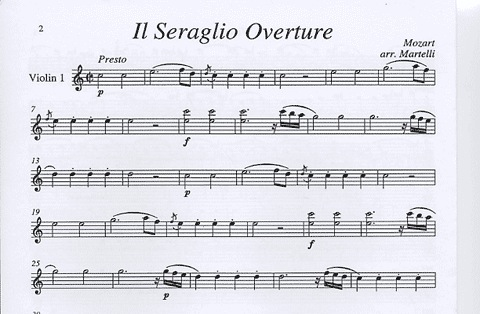 Mozart, W.A.: Il Seraglio (string quartet)