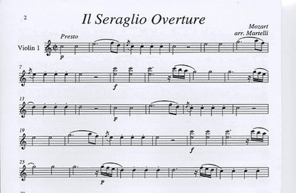 Mozart, W.A.: Il Seraglio (string quartet)