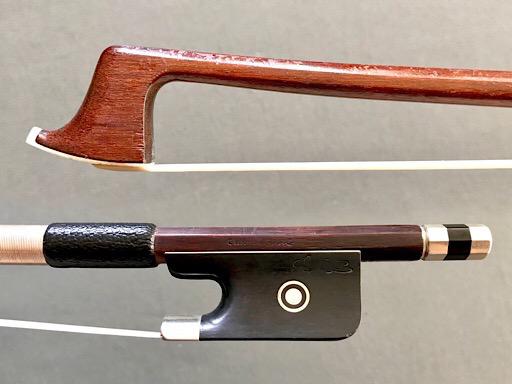 CONRAD GÖTZ viola bow, nickel/ebony 67.5g