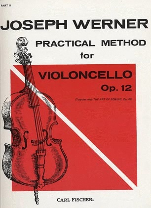 Werner, Joseph: Practical Method for Violoncello Op.12 Bk.2