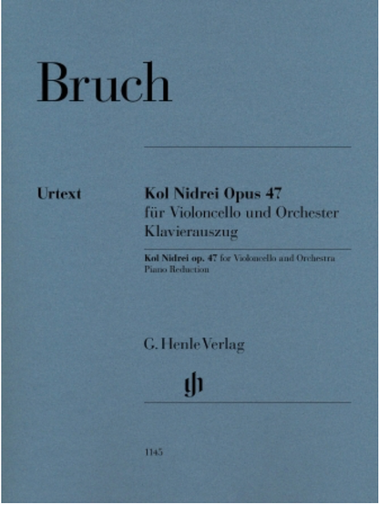 Bruch: Kol Nidrei, Op. 47 (cello & piano)
