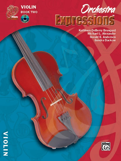 Brungard, K.D.: Orchestra Expressions Book 2 (violin & CD) Alfred