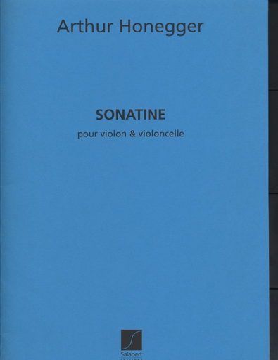 Honegger, Artur: Sonatine (violin & cello)