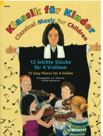 Read-Becker: Classical Music for Children (4 violins) SCHOTT