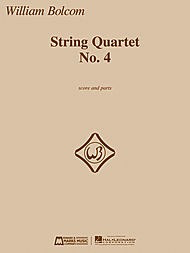Bolcom, W.: String Quartet, No. 4 (score and parts)