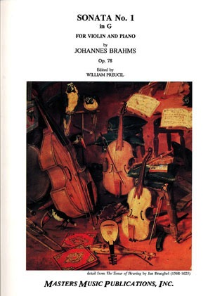 Brahms (Preucil): Sonata No.1 in G Major, Op.78 (violin & piano) Masters Music