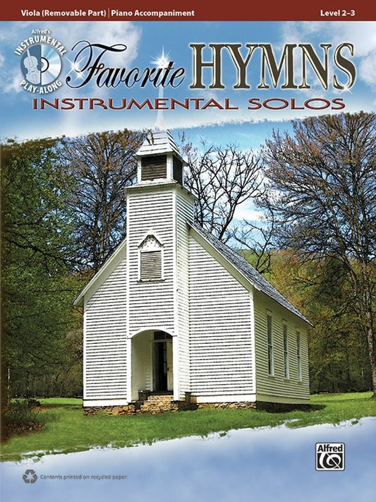 Favorite Hymns Instrumental Solos for Strings (Viola Book + CD) Alfred