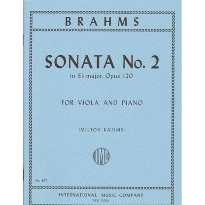 Brahms, J.: Sonata Op.120, No.2 (viola, and piano)