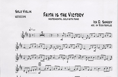 Heffler, R.: Faith is the Victory (violin & piano)