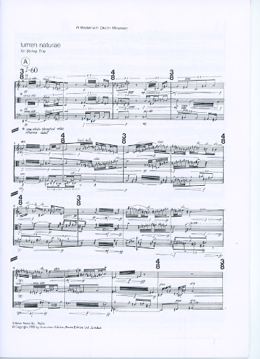 Dillon, J.: (Score) Lumen Naturae for String Trio (string trio)
