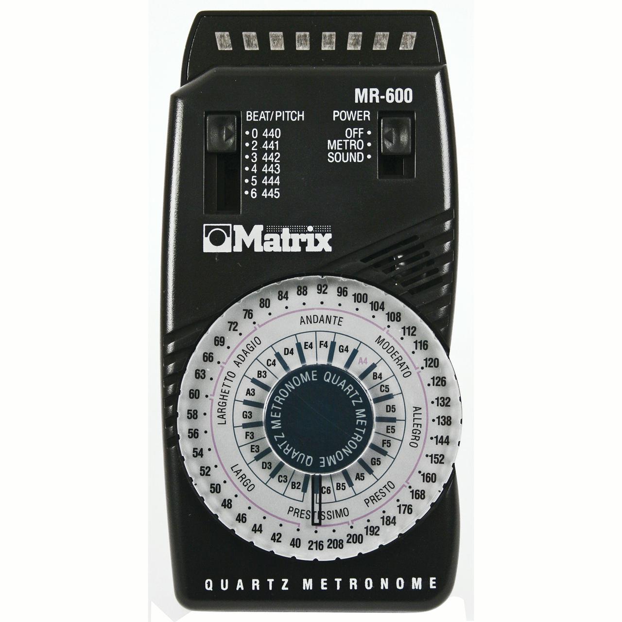 Matrix MR-600 deluxe quartz metronome, loud
