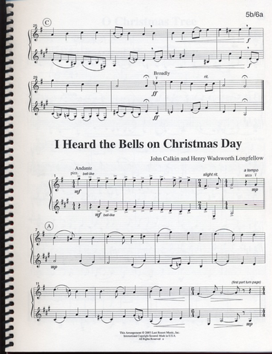 Kelley, Daniel: Intermediate Music for 2, Volume 1, Christmas Favorites (2 violins or flutes)