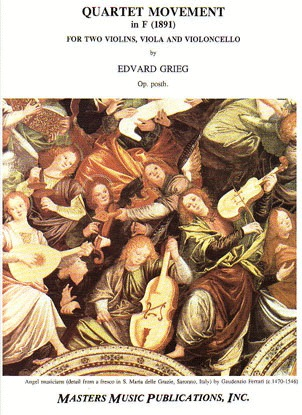 Grieg, Edvard: Quartet Movement in F (1891) Op. posth. (string quartet)