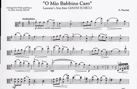 Puccini, Niccolo (Arnold): O Mio Babbino Caro