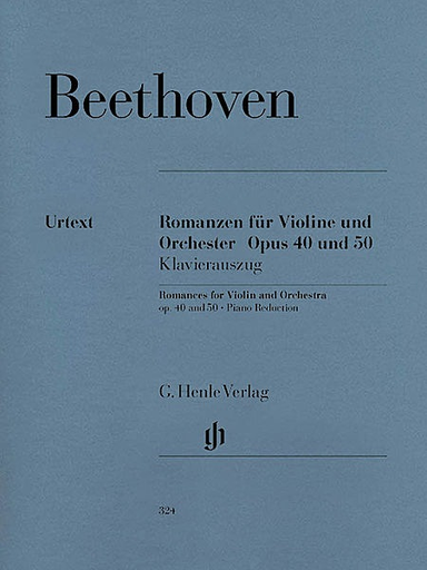 Beethoven, L.van: Romances, Op. 40 and 50 in G and F Major, urtext (violin & piano)