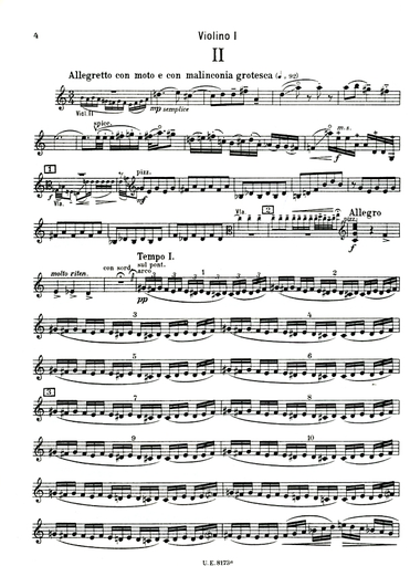 Schulhoff: String Quartet (string quartet) Universal Edition