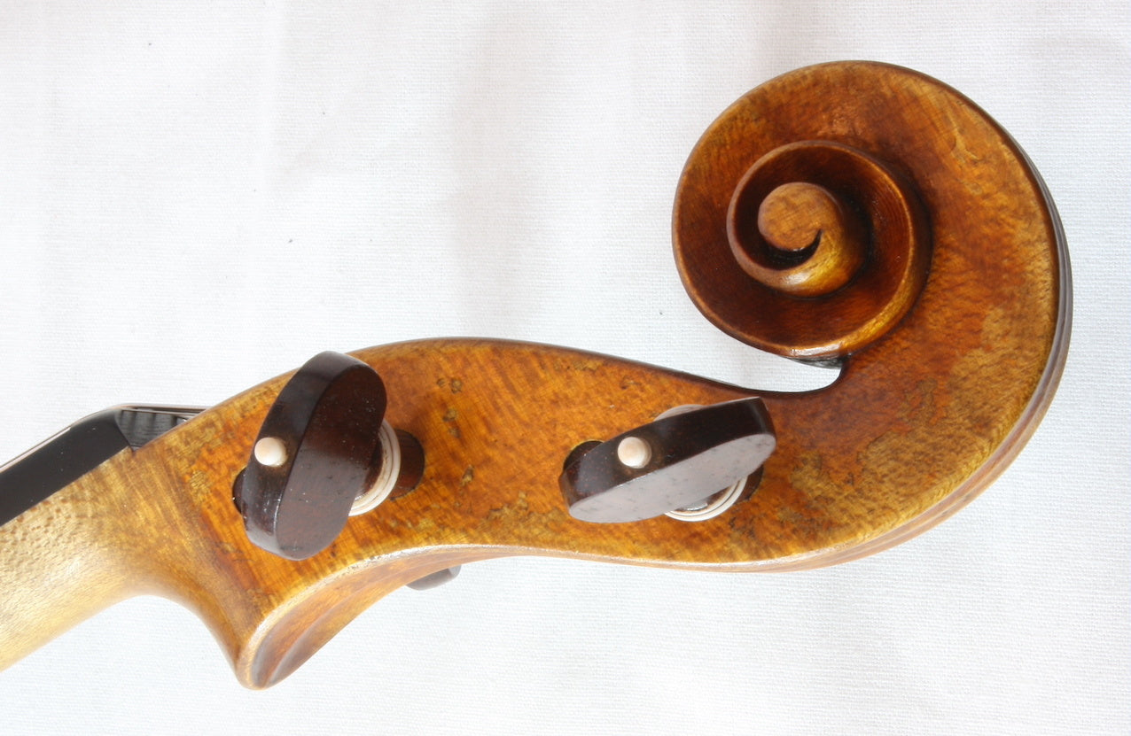 George Yu violin, 2021, antiqued, with one-piece back, Louisville, Kentucky, USA