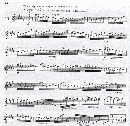 Rode: 24 Caprices for the Violin