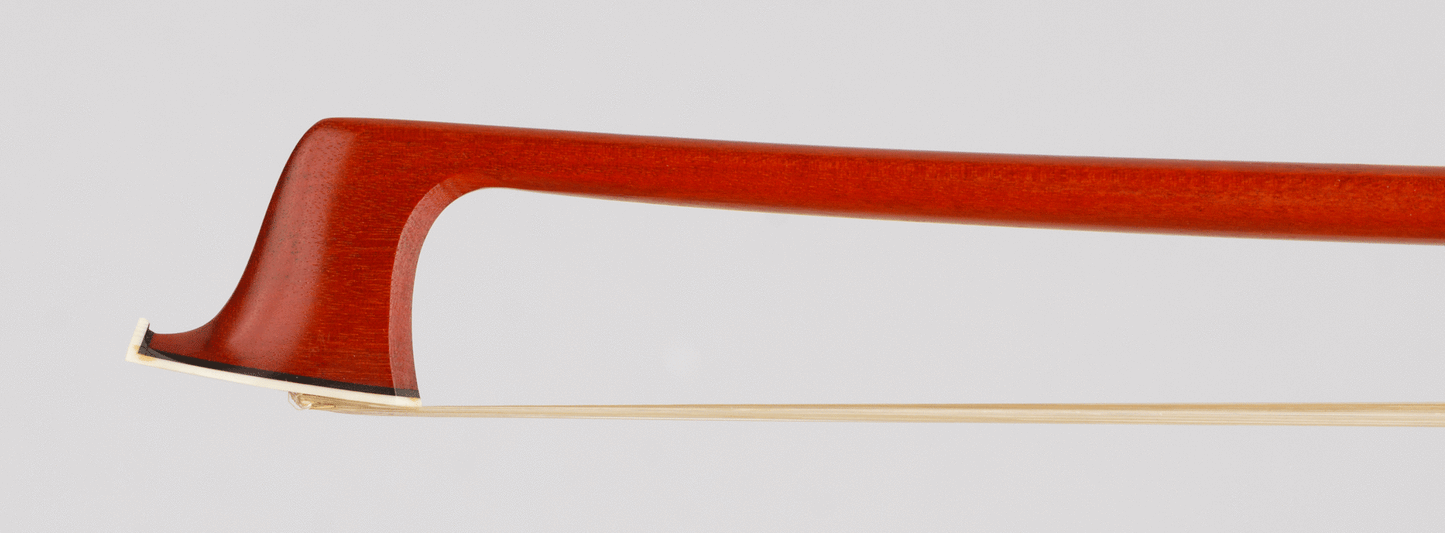 M.U. GÜLER silver viola bow, round Pernambuco stick, 69.6 grams | Metzler Violins