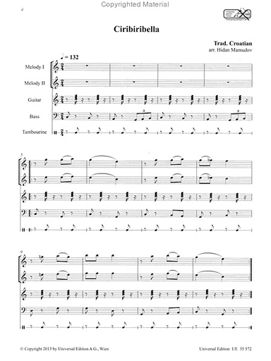 Universal Editions: Balkan (flexible ensemble with CD)