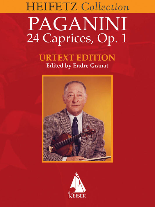 Heifetz, J. (Granat): Paganini: 24 Caprices, Op. 1 (Solo Violin) Lauren Keiser