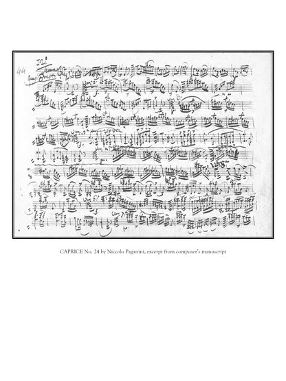 Heifetz, J. (Granat): Paganini: 24 Caprices, Op. 1 (Solo Violin) Lauren Keiser