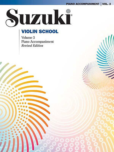Suzuki: Violin School, Vol.3 - REVISED (piano accompaniment)