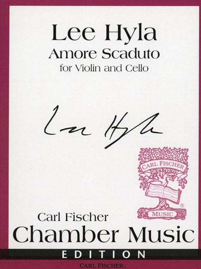 Hyla: Amore Scaduto (violin, cello) FISCHER
