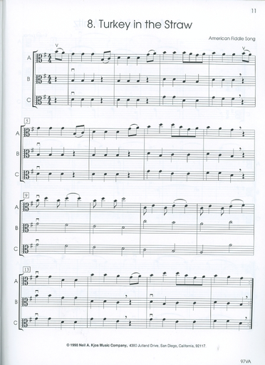 Frost, Robert: Primo Encores (3 violas)