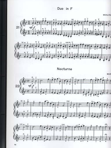 Whistler, Harvey: First Duet Album  (2 violins)