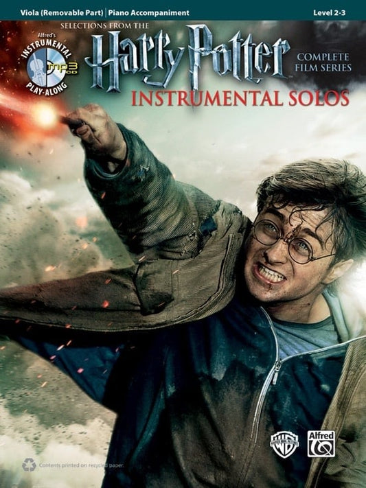 Harry Potter Instrumental Solos for Strings,  Selections from the Complete Film Series (Viola Book & CD) Alfred