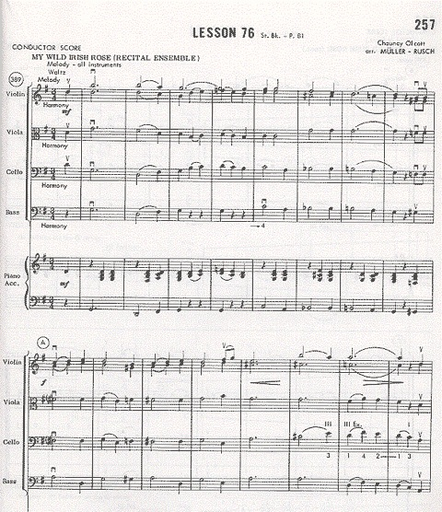 Muller, J.F. & Rusch, H.W.: (Score) String Method, Bk.3 (piano accompaniment)