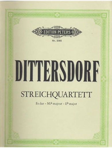 Dittersdorf, C.D. von: String Quartet in Eb Major