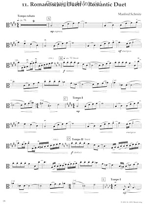 Schmitz, Manfred: Pop Romance for Viola