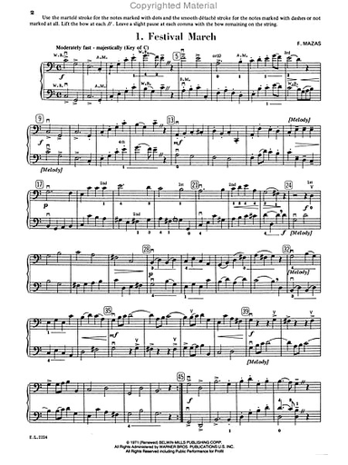Applebaum, S.: Beautiful Music for Two String Instruments Volume 3 (2 cellos) Alfred