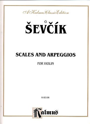 Sevcik: Scales & Arpeggios (violin) Kalmus