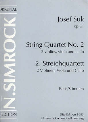 Suk, Josef: String Quartet Op.31 No. 2
