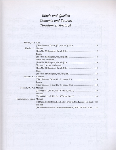Mariassy: Chamber Music Vol.2 (2 melodic instruments, Cello) score & parts