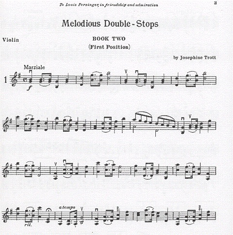 Trott, Josephine: Melodious Double Stops Bk.2 (violin)