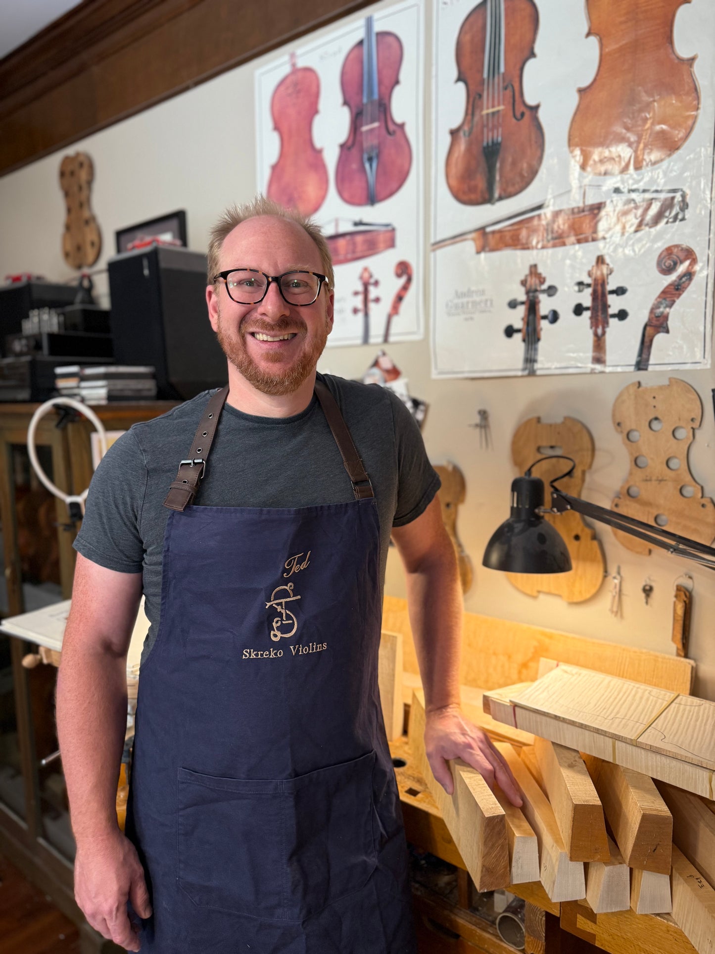 Theodore F. Skreko violin, Guadagnini model, Indianapolis, 2024 | Metzler Violins