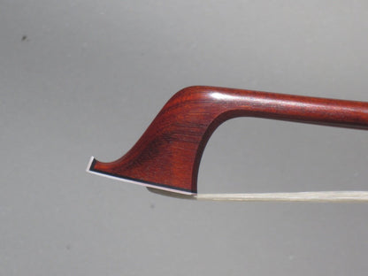 ALYSIO De MATTOS cello bow, Pernambuco / Horn / Silver, (round heel), Rio / Paris, BRAZIL, 82.6g