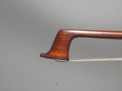 ALYSIO De MATTOS viola bow, Pernambuco / Ebony / Silver, (round heel), 70.0g  Rio / Paris, BRAZIL