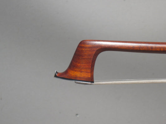 ALYSIO De MATTOS viola bow, Pernambuco / Ebony / Silver, (round heel), 70.0g  Rio / Paris, BRAZIL