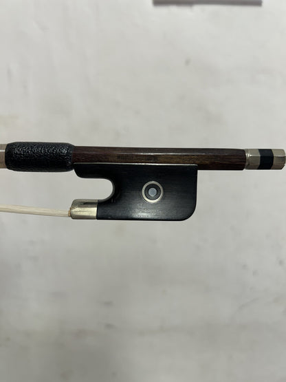ERIC STEINER cello bow, Pernambuco, nickel, used, GERMANY | Metzler Violins