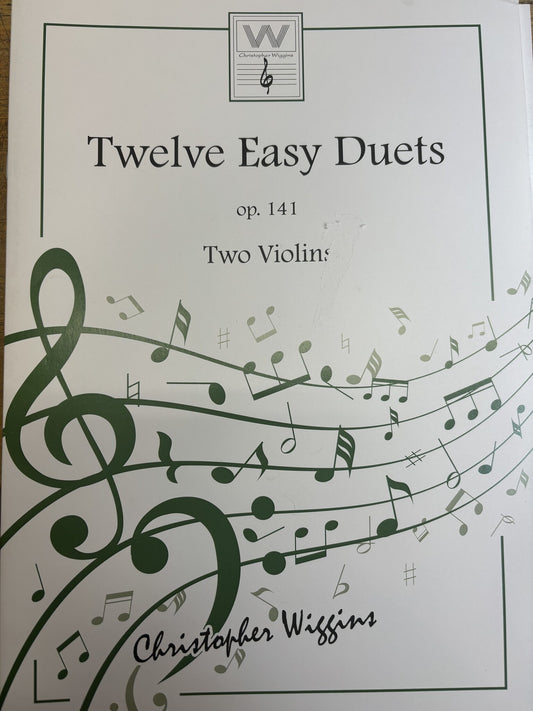 Wiggins: Twelve Easy Duets (two violins) Wiggins | Metzler Violins