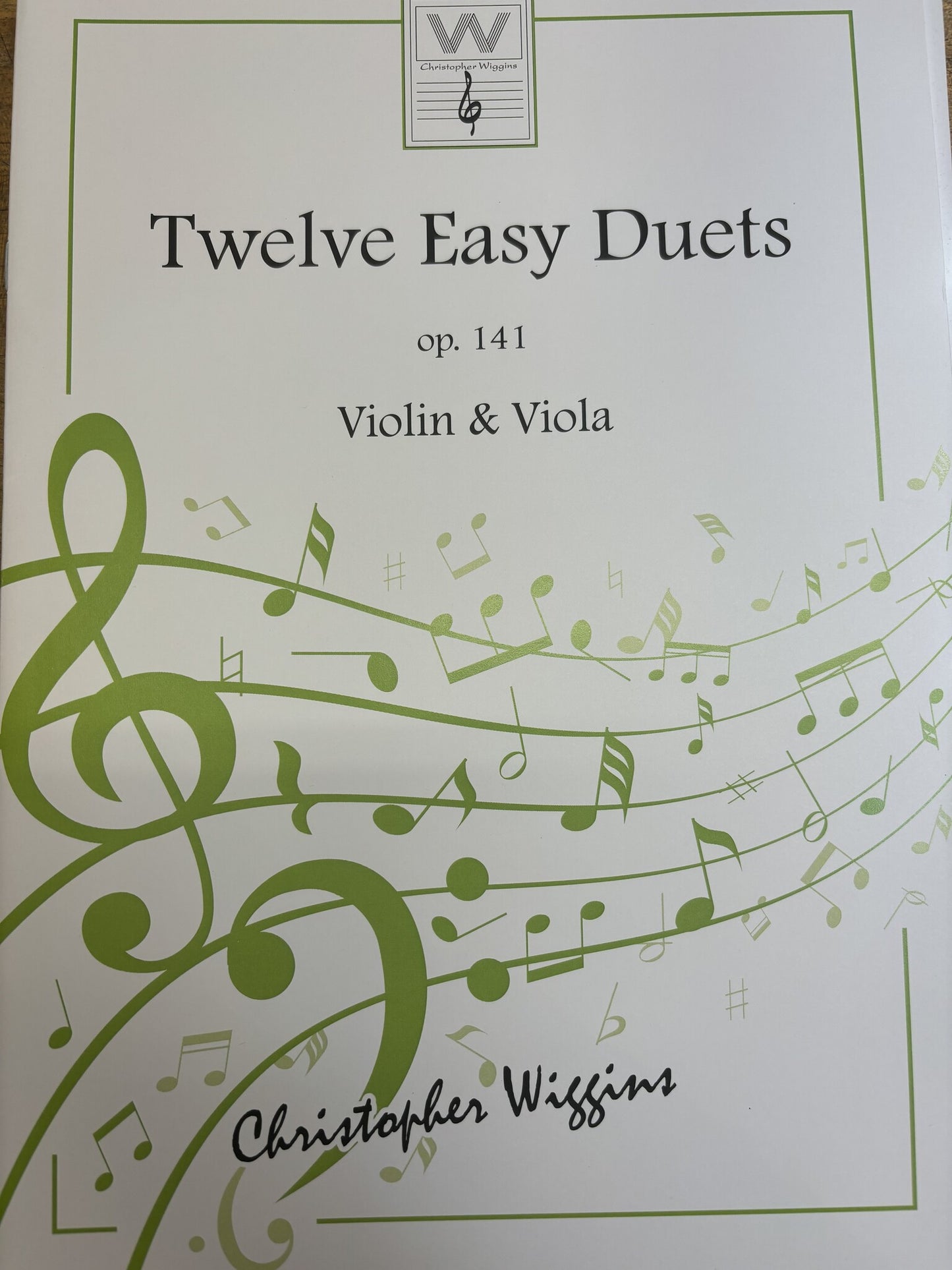 Wiggins: Twelve Easy Duets (violin and viola) Wiggins | Metzler Violins