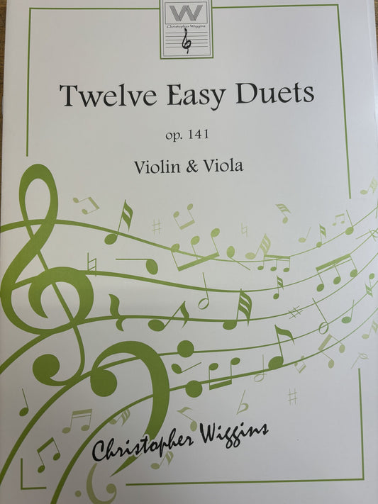 Wiggins: Twelve Easy Duets (violin and viola) Wiggins | Metzler Violins