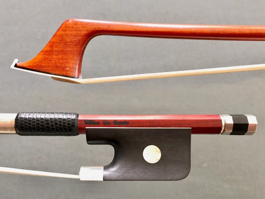 William De Marchi silver cello bow Brazil 79.8g